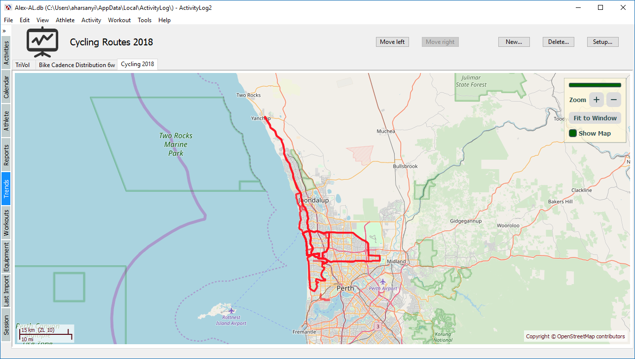 Interatctive HeatMaps in ActivityLog2